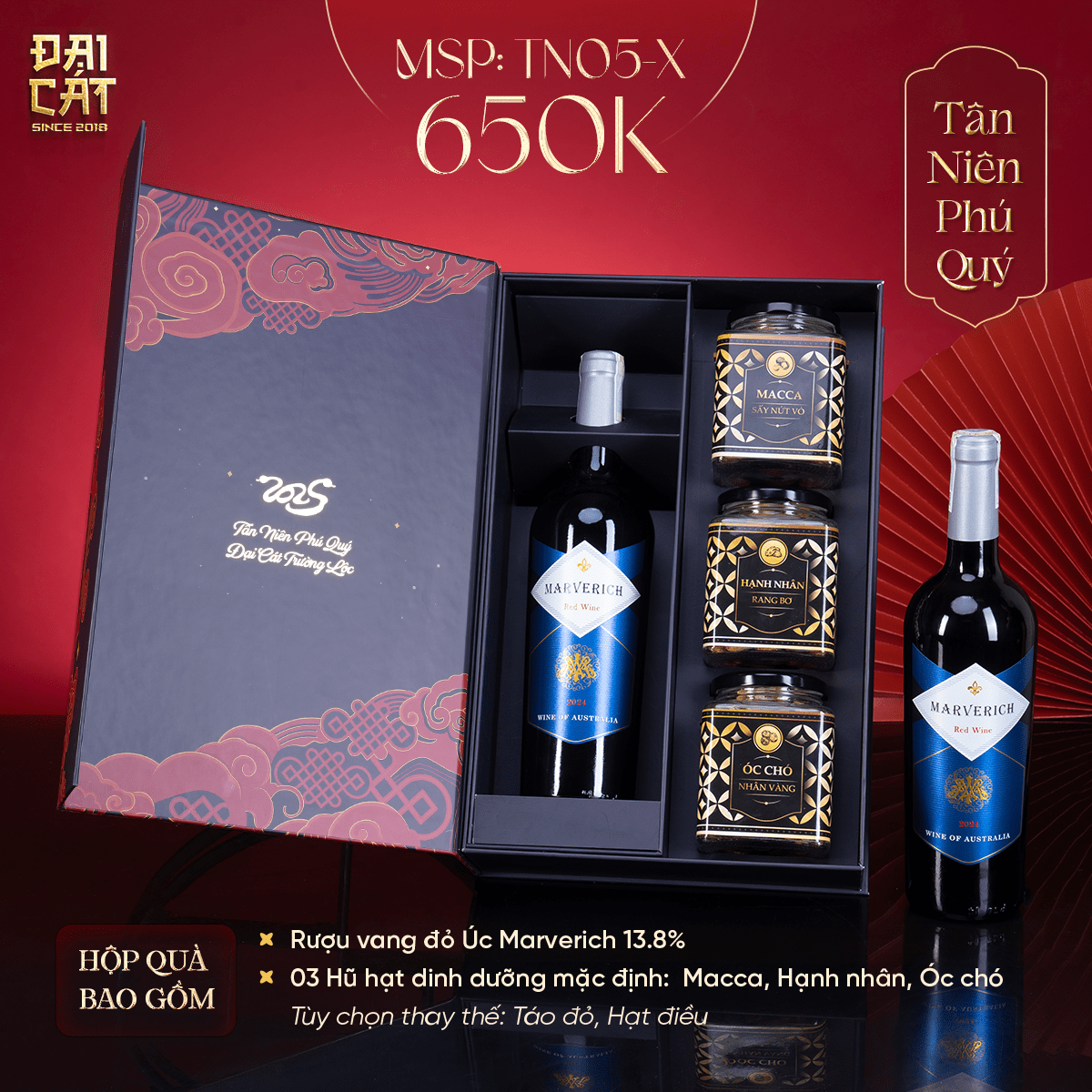 Set Quà Tân Niên Phú Quý 2 TN05-X